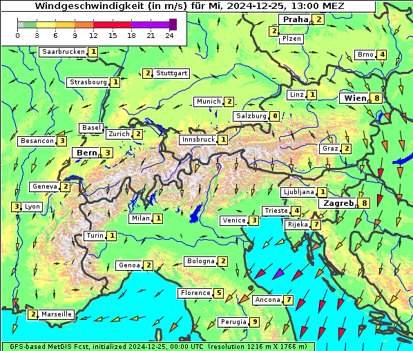 Wind, 25. 12. 2024