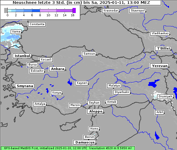 Neuschnee, 11. 1. 2025