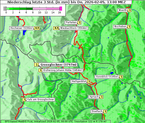 Niederschlag, 5. 2. 2026