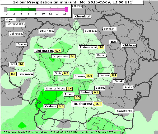 Niederschlag, 9. 2. 2026