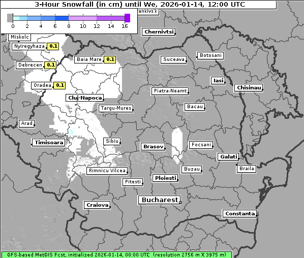 Neuschnee, 14. 1. 2026