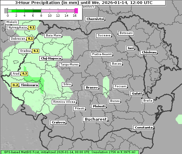 Niederschlag, 14. 1. 2026
