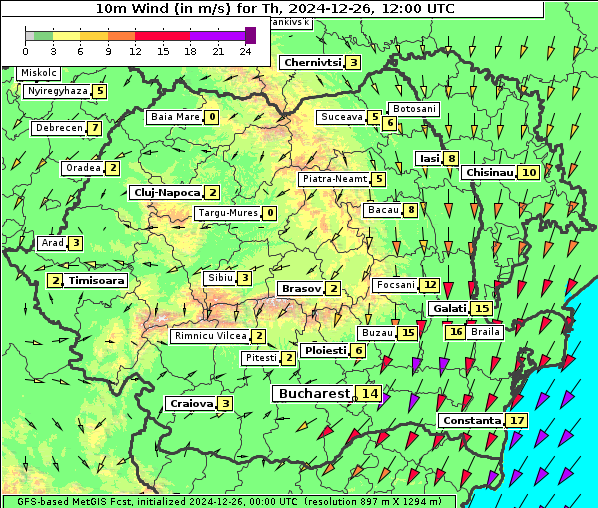 Wind, 26. 12. 2024