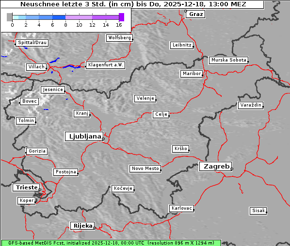 Neuschnee, 18. 12. 2025