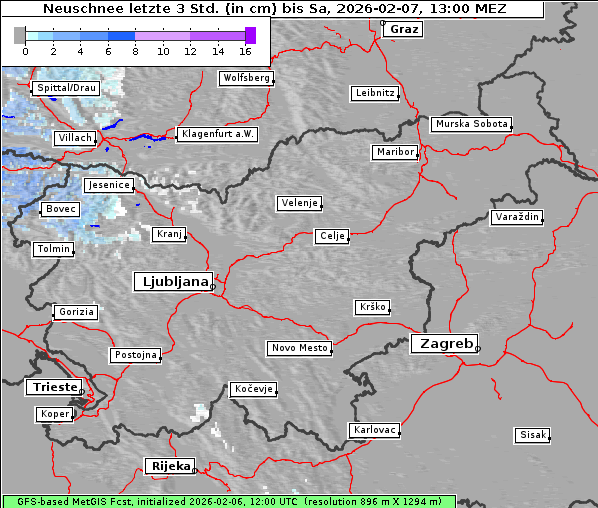 Neuschnee, 7. 2. 2026