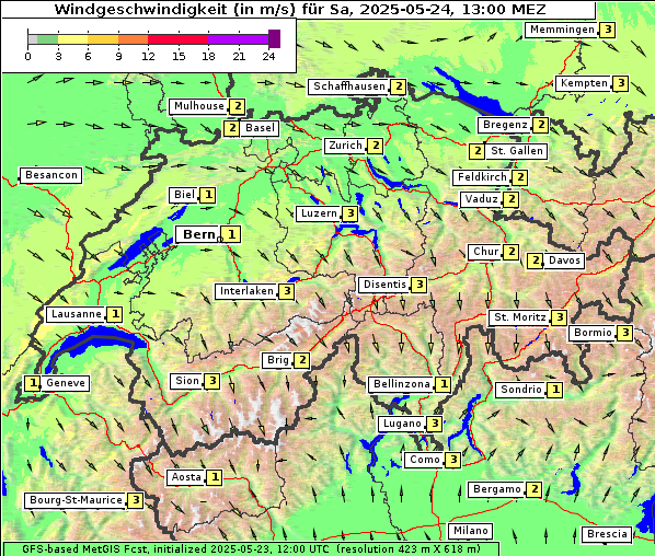 Wind, 24. 5. 2025