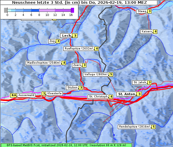 Neuschnee, 19. 2. 2026