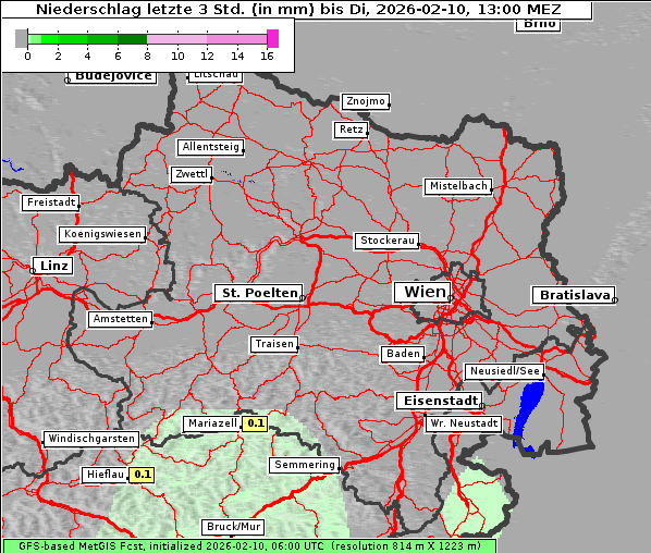 Niederschlag, 10. 2. 2026