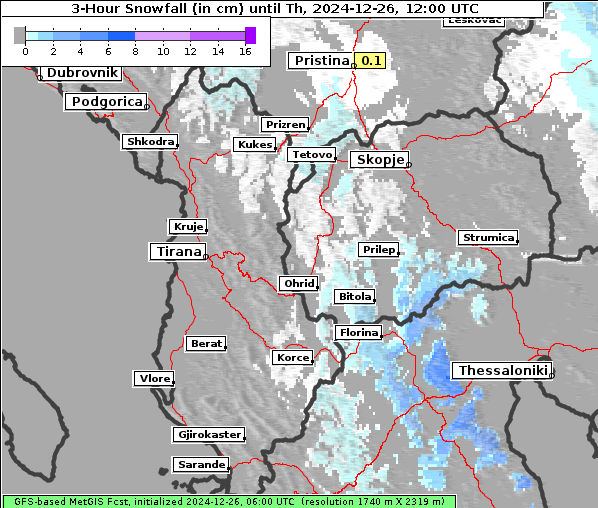 Neuschnee, 26. 12. 2024