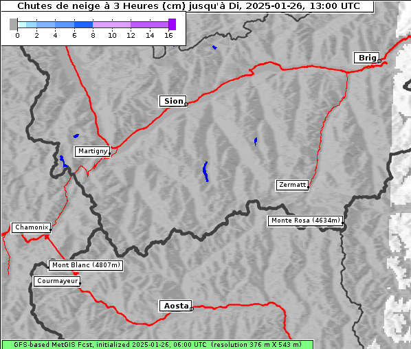 Neuschnee, 26. 1. 2025