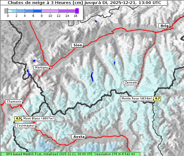 Neuschnee, 21. 12. 2025