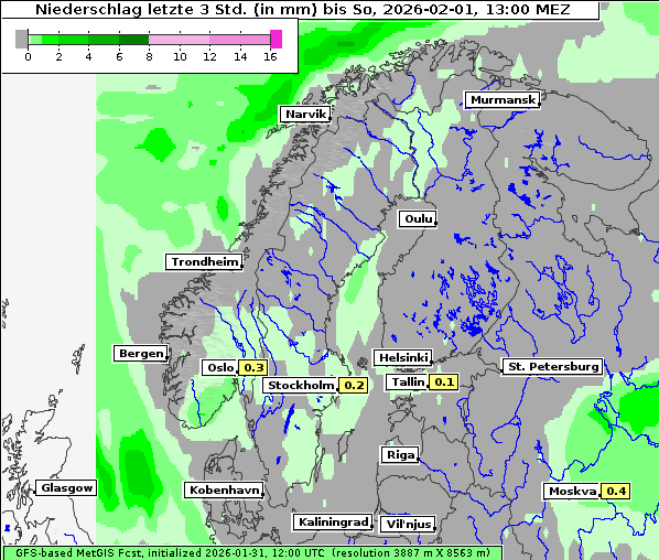 Niederschlag, 1. 2. 2026