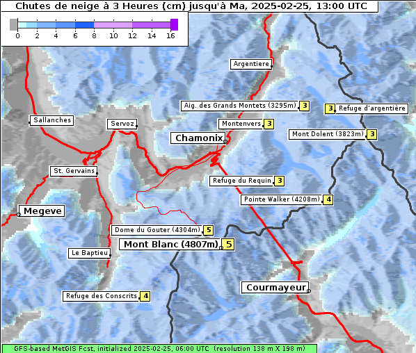 Neuschnee, 25. 2. 2025