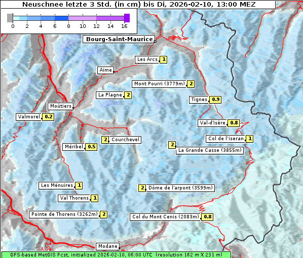 Neuschnee, 10. 2. 2026