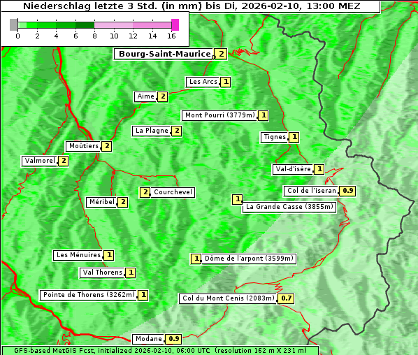 Niederschlag, 10. 2. 2026