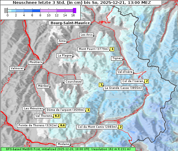 Neuschnee, 21. 12. 2025