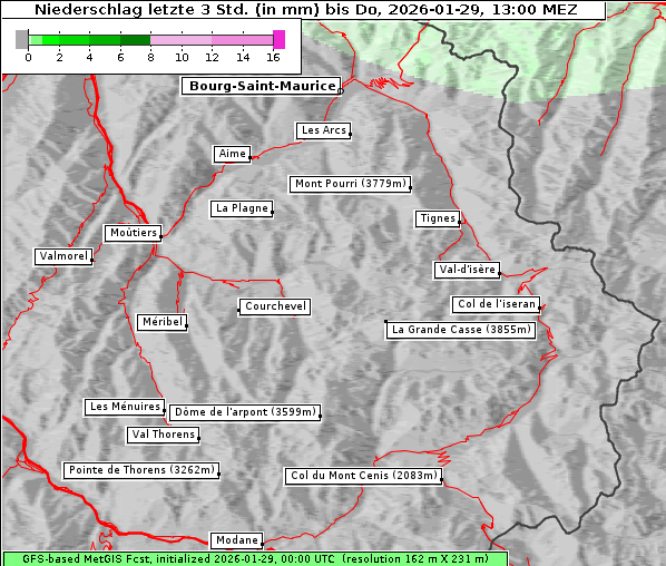 Niederschlag, 29. 1. 2026