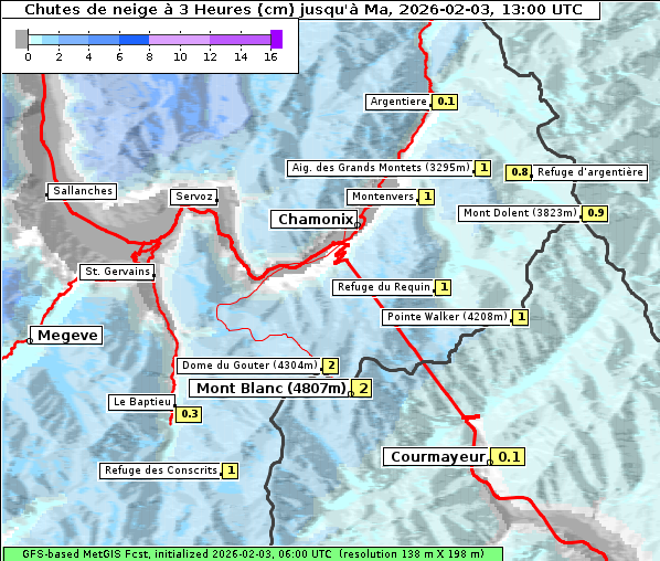 Neuschnee, 3. 2. 2026