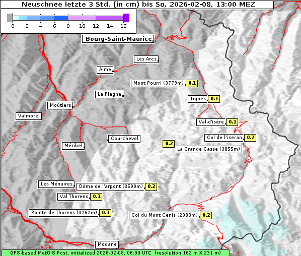 Neuschnee, 8. 2. 2026