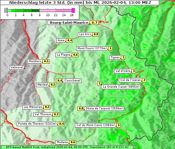 Niederschlag, 4. 2. 2026