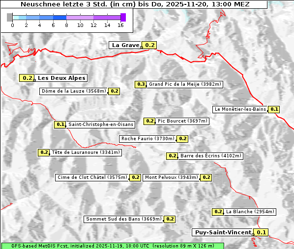 Neuschnee, 20. 11. 2025