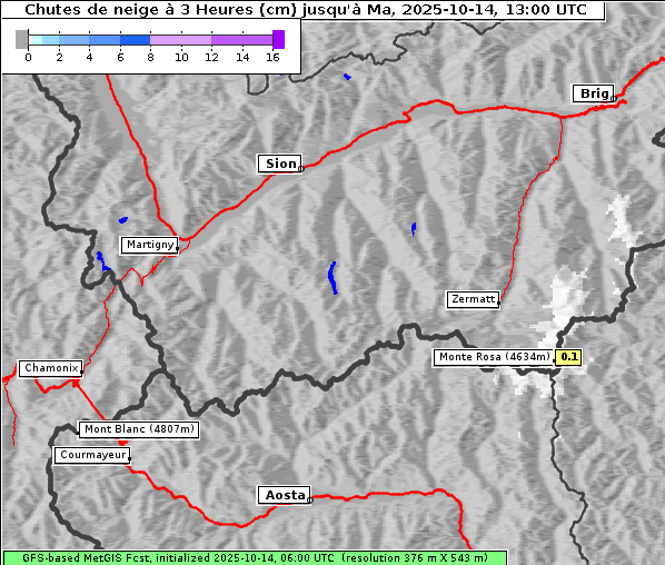 Neuschnee, 14. 10. 2025