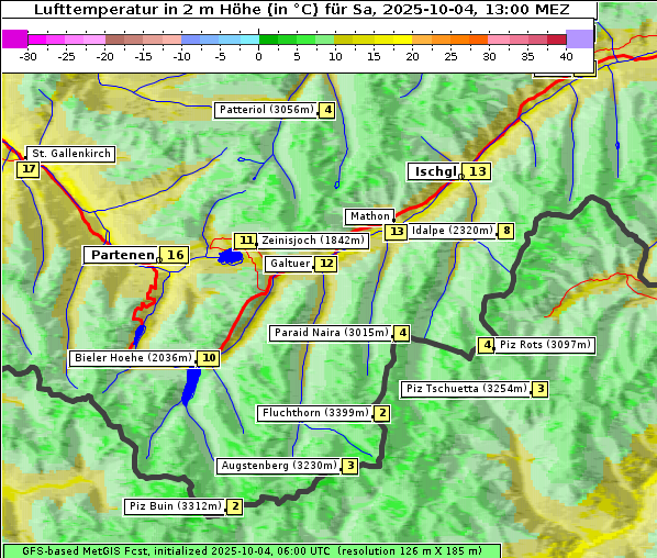 Temperatur, 4. 10. 2025