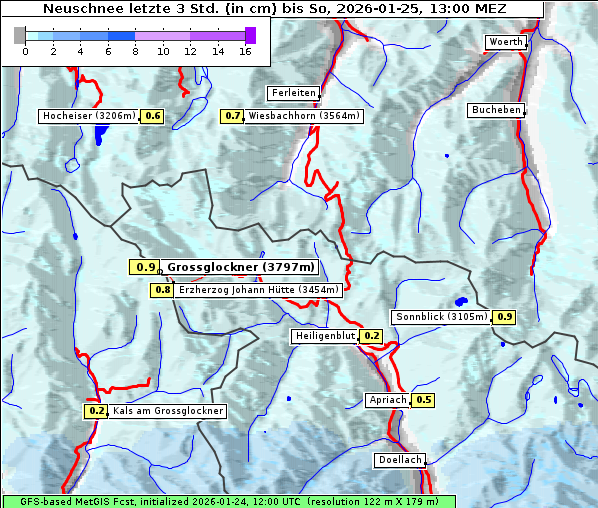 Neuschnee, 25. 1. 2026