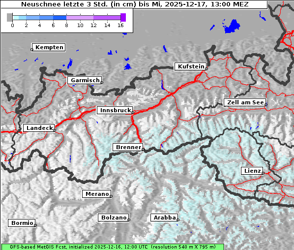 Neuschnee, 17. 12. 2025