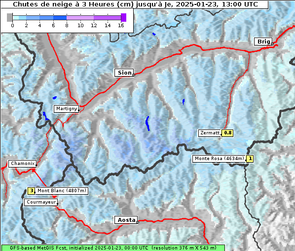 Neuschnee, 23. 1. 2025