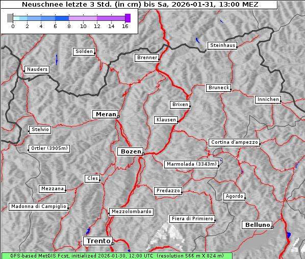 Neuschnee, 31. 1. 2026