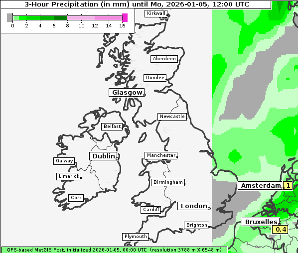 Niederschlag, 5. 1. 2026