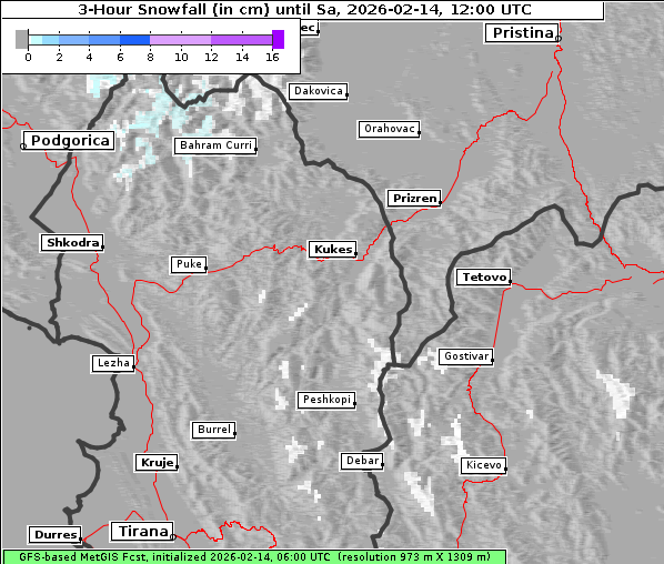 Neuschnee, 14. 2. 2026