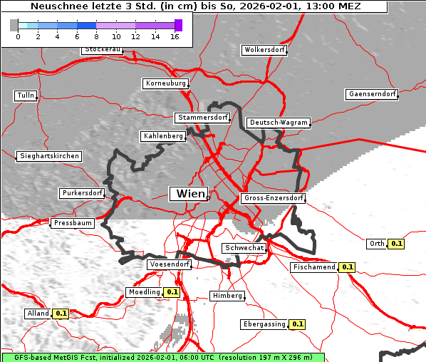Neuschnee, 1. 2. 2026