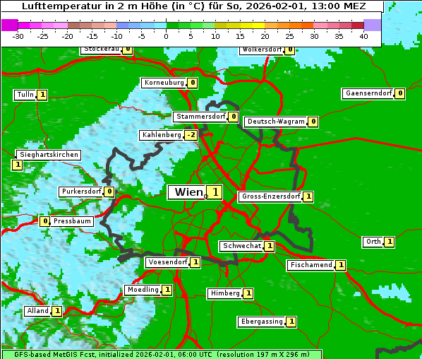 Temperatur, 1. 2. 2026
