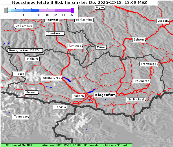 Neuschnee, 18. 12. 2025