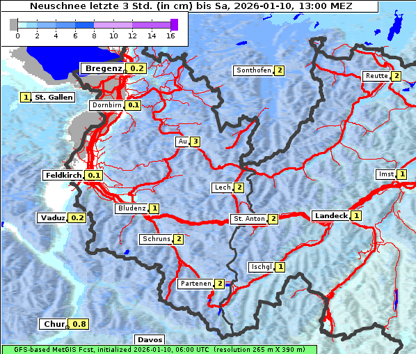 Neuschnee, 10. 1. 2026