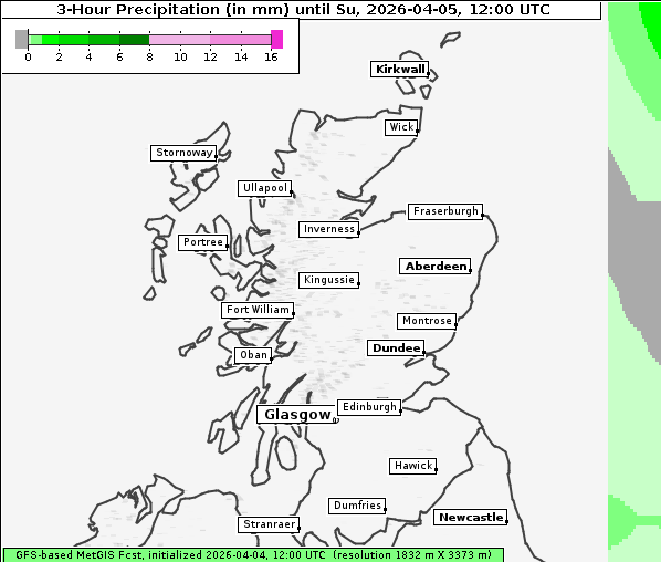 Niederschlag, 5. 4. 2026