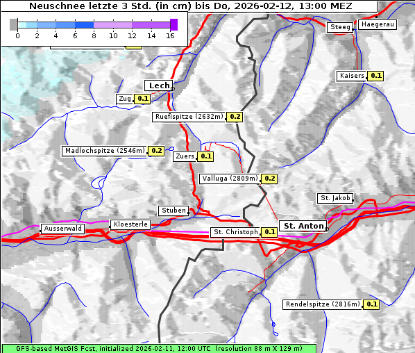 Neuschnee, 12. 2. 2026