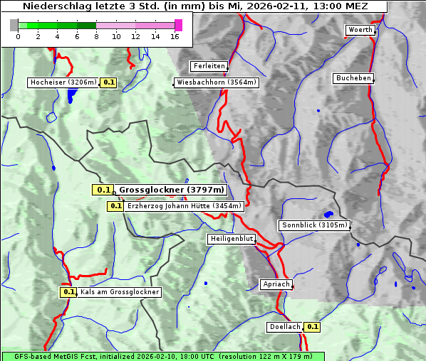 Niederschlag, 11. 2. 2026