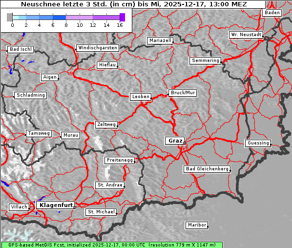Neuschnee, 17. 12. 2025
