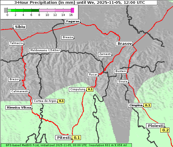 Niederschlag, 5. 11. 2025
