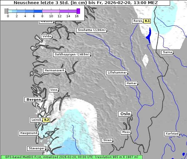 Neuschnee, 20. 2. 2026