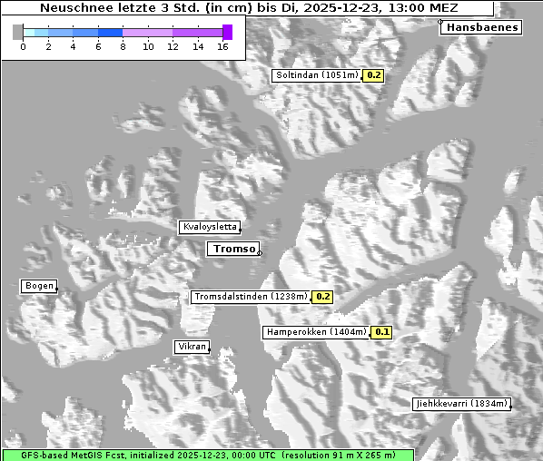 Neuschnee, 23. 12. 2025