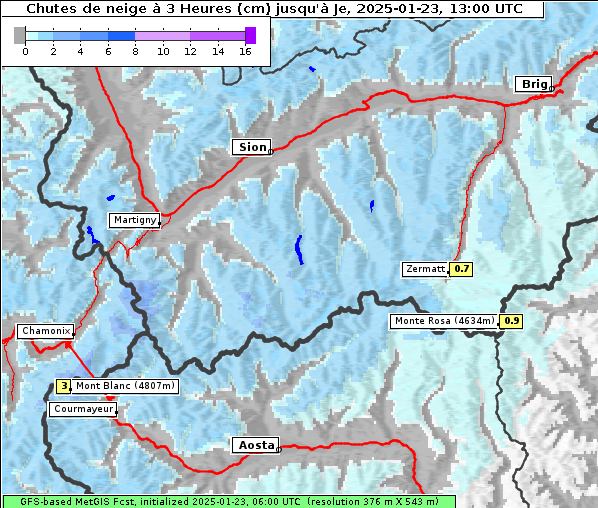 Neuschnee, 23. 1. 2025