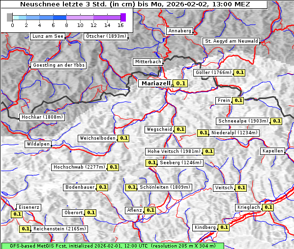 Neuschnee, 2. 2. 2026