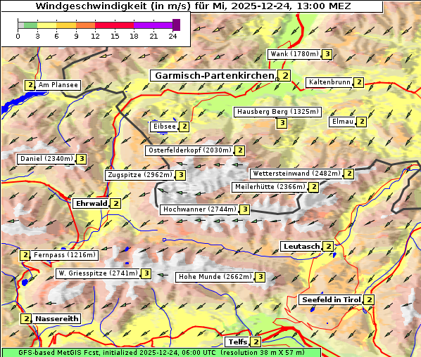 Wind, 24. 12. 2025