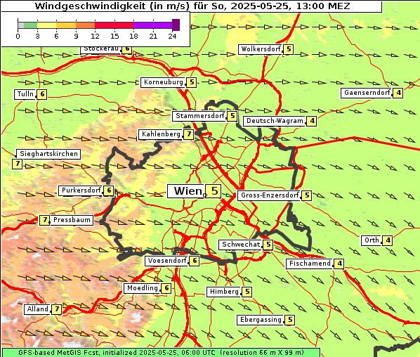 Wind, 25. 5. 2025