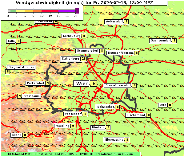 Wind, 13. 2. 2026