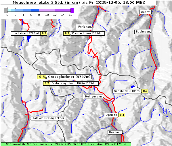 Neuschnee, 5. 12. 2025